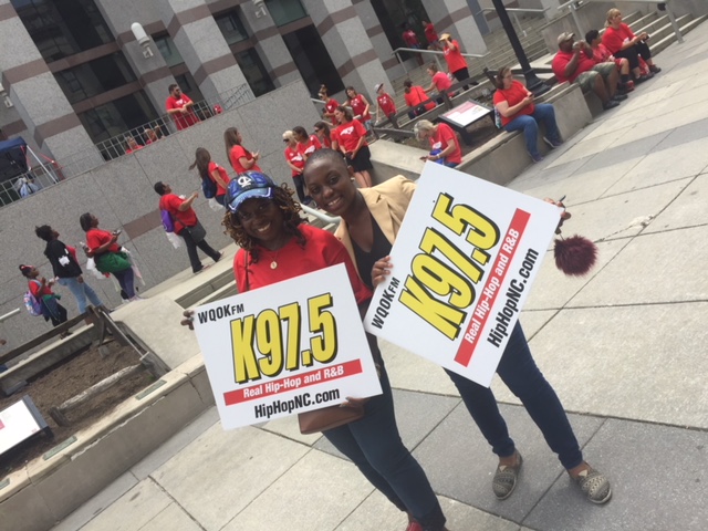 Teacher’s Rally In Downtown Raleigh