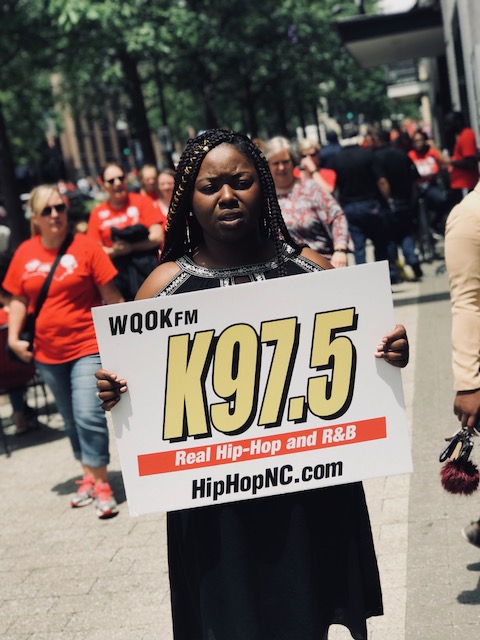 Teacher’s Rally In Downtown Raleigh