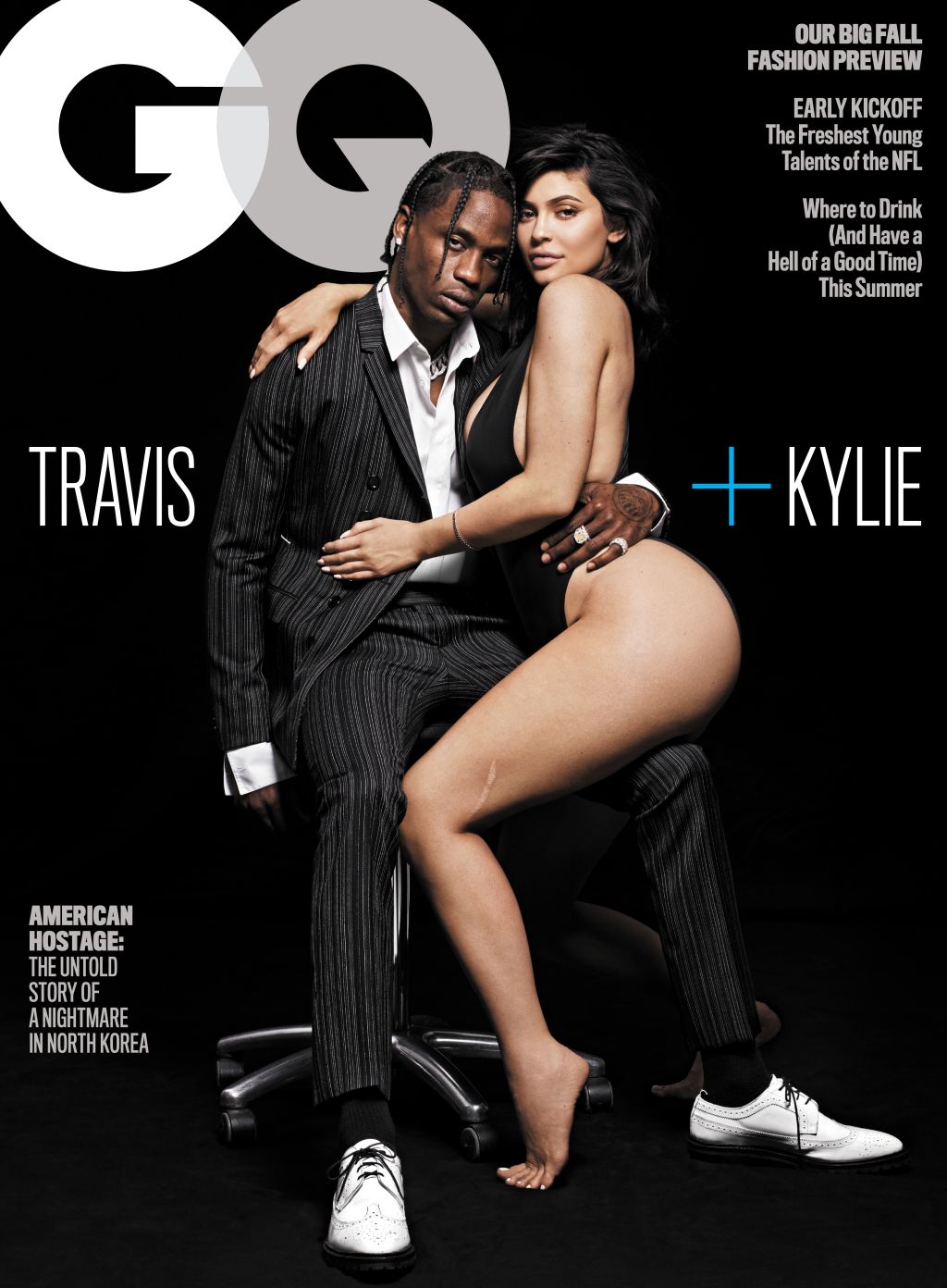 Kylie Jenner, Travis Scott For GQ