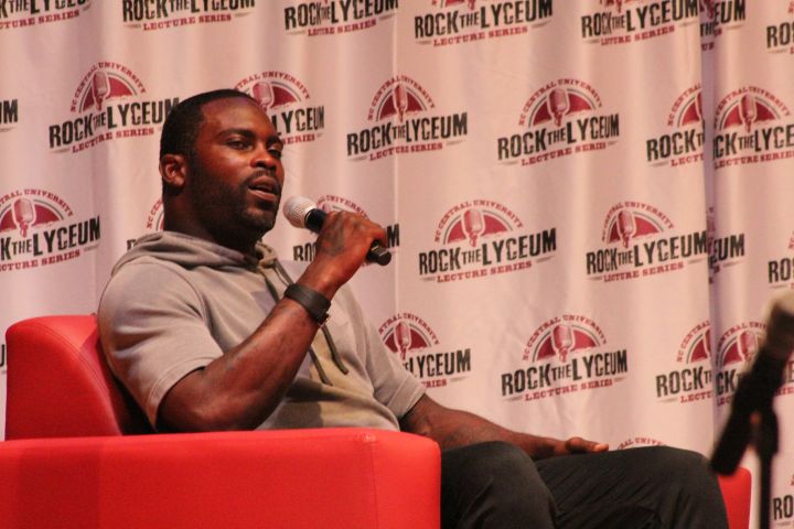 Mike Vick at NCCU