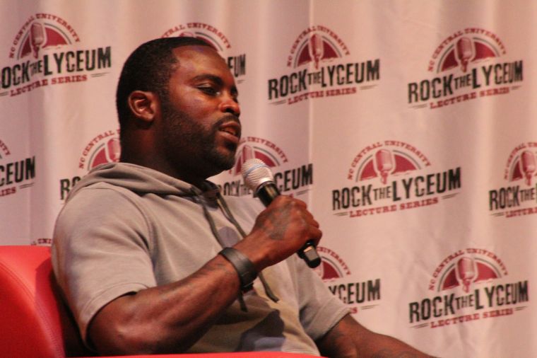 Mike Vick at NCCU