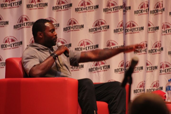 Mike Vick at NCCU