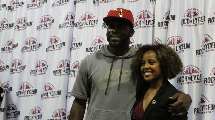 Mike Vick at NCCU