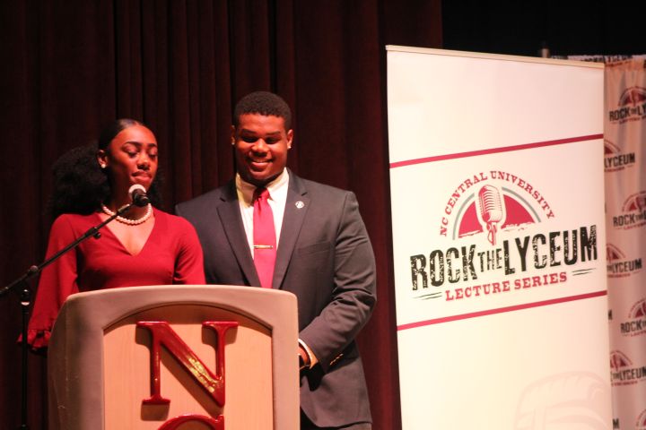 Mike Vick at NCCU