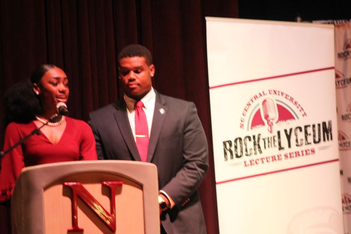 Mike Vick at NCCU