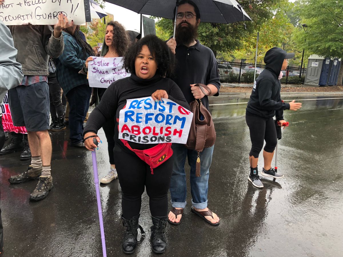 DeAndre Ballard Protest