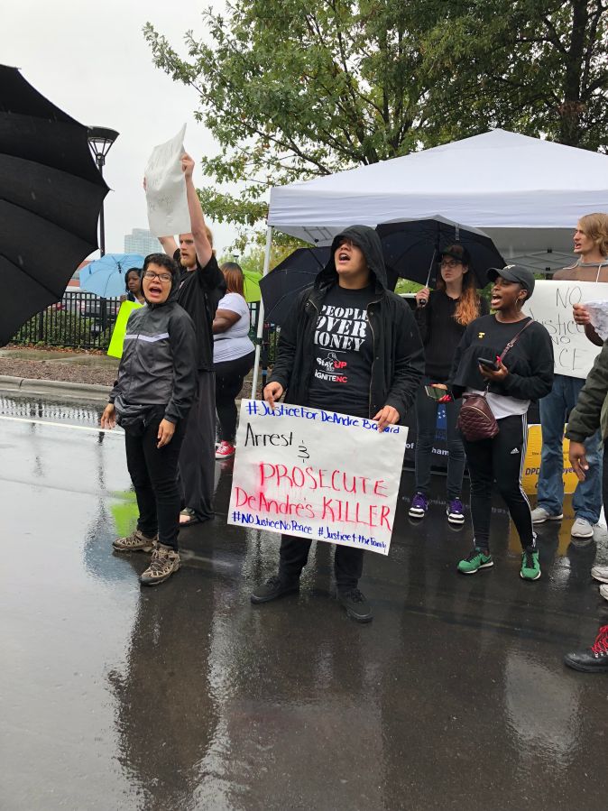 DeAndre Ballard Protest