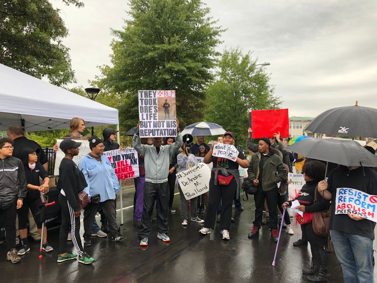 DeAndre Ballard Protest