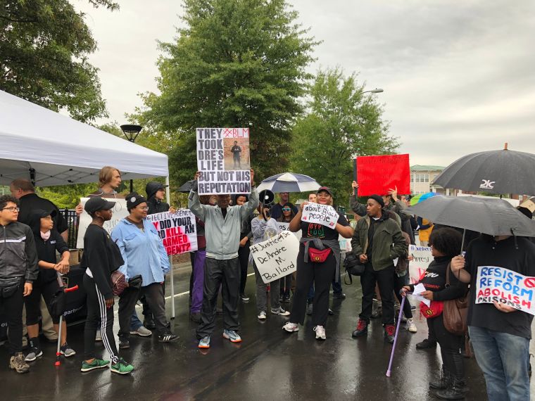 DeAndre Ballard Protest