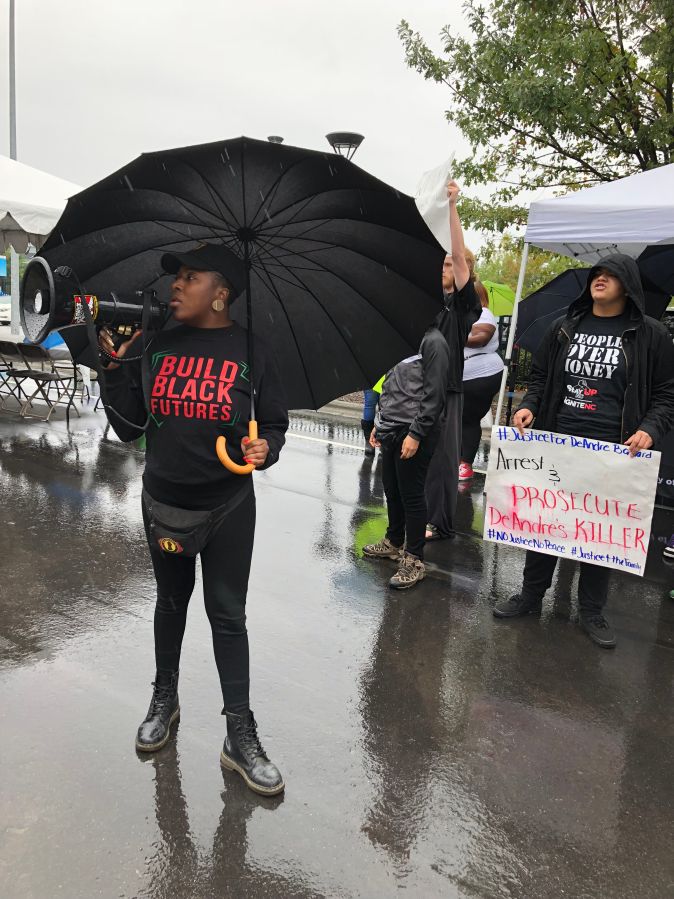 DeAndre Ballard Protest