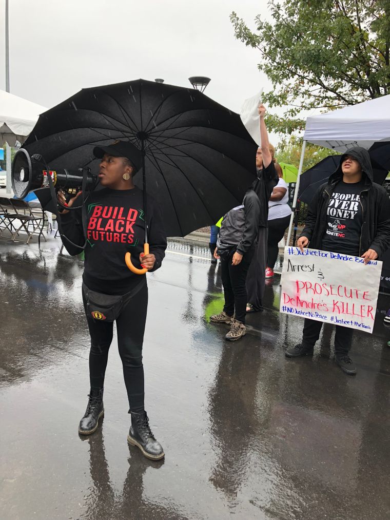 DeAndre Ballard Protest