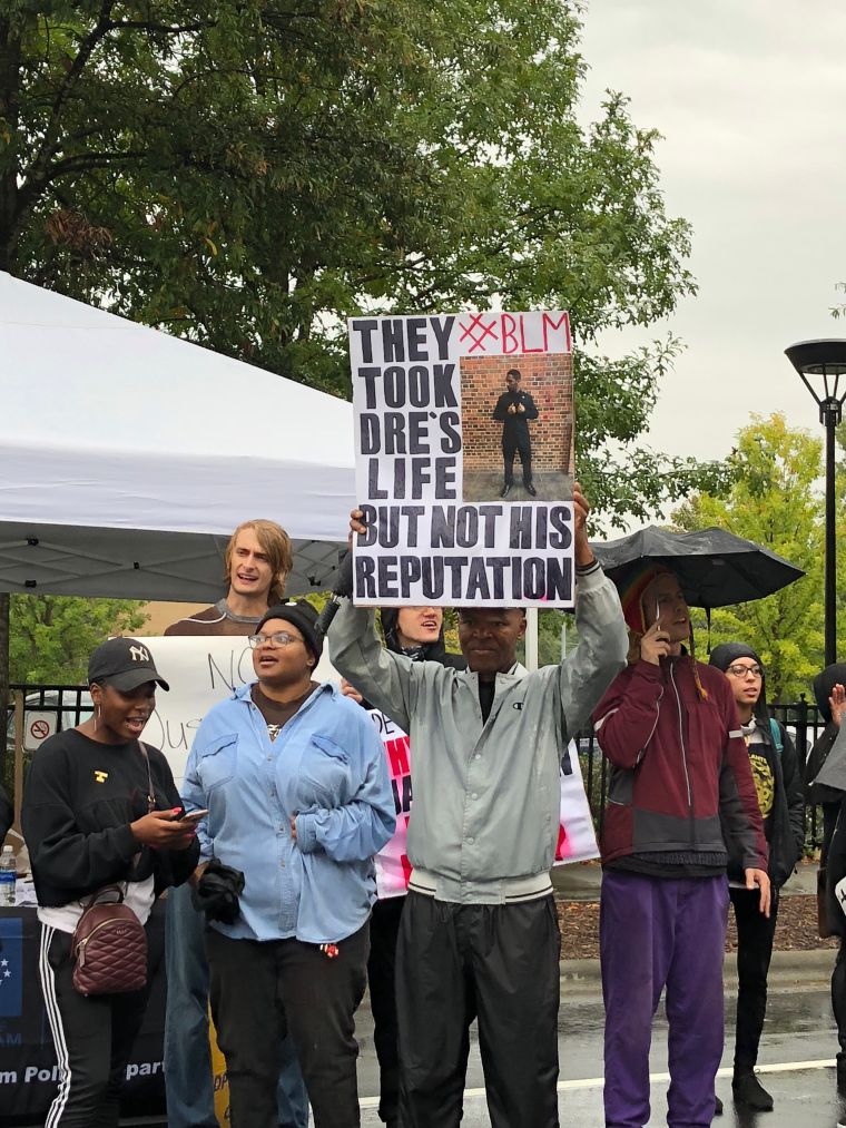 DeAndre Ballard Protest