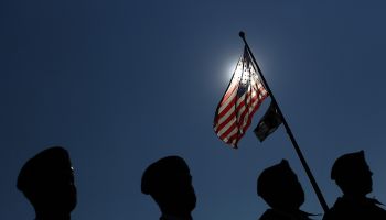 Wreath Laying Ceremonies Held For Veterans Day At DC's War Memorials