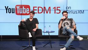 The Chainsmokers Host Their SiriusXM Show, 'The YouTube EDM 15' From The YouTube Space In New York City