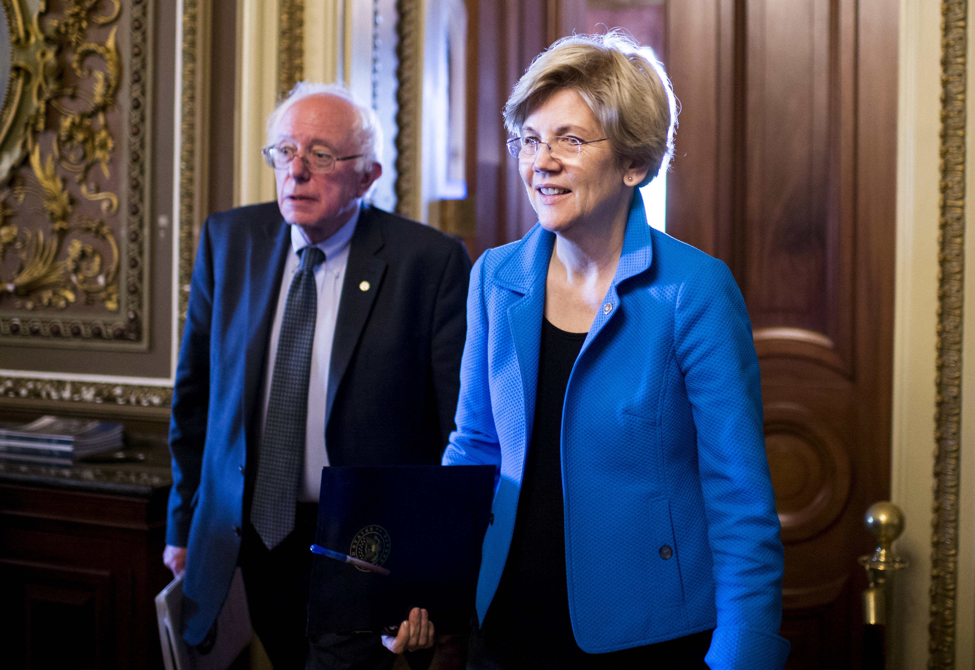Sen. Bernie Sanders and Sen. Elizabeth Warren