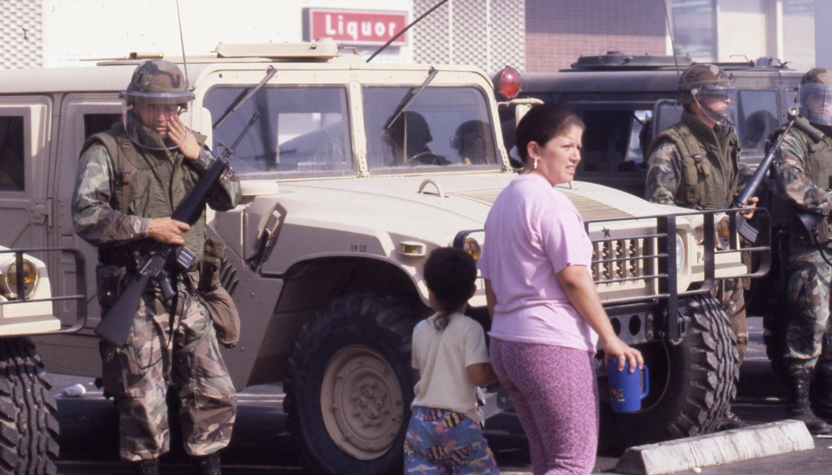 LA Riots in Reaction to the Rodney King Verdict