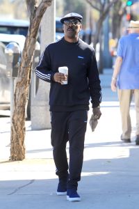 Eddie Murphy goes solo for a coffee in LA