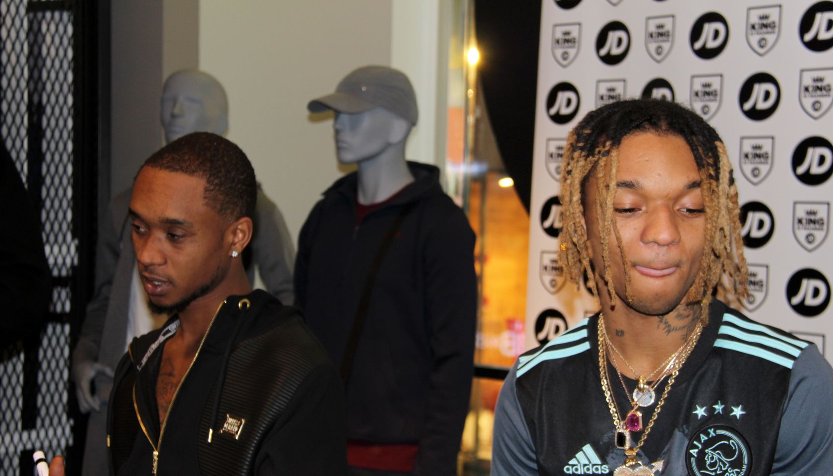 Rae Sremmurd signing session at JD Sports