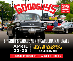 Goodguys 6th Griot’s Garage North Carolina Nationals