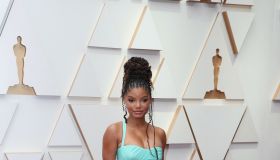 Halle Bailey The OSCARS red carpet arrivals