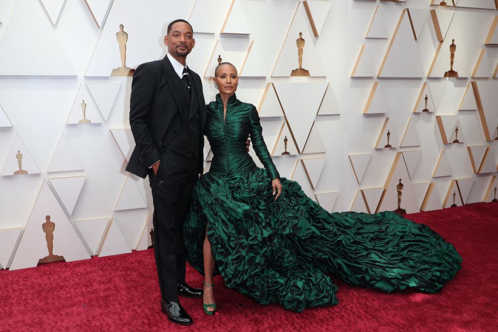 Will Smith and Jada Pinkett Smith The OSCARS red carpet arrivals