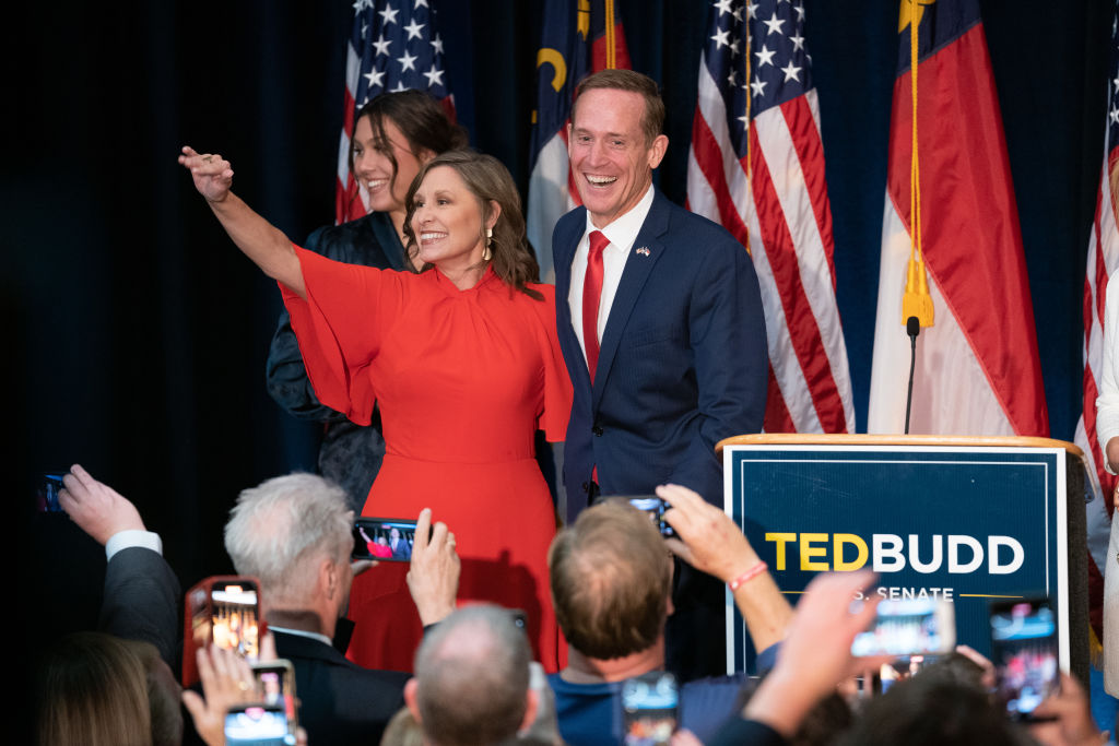 North Carolina's Republican Senatorial Candidate Ted Budd Holds Election Night Party