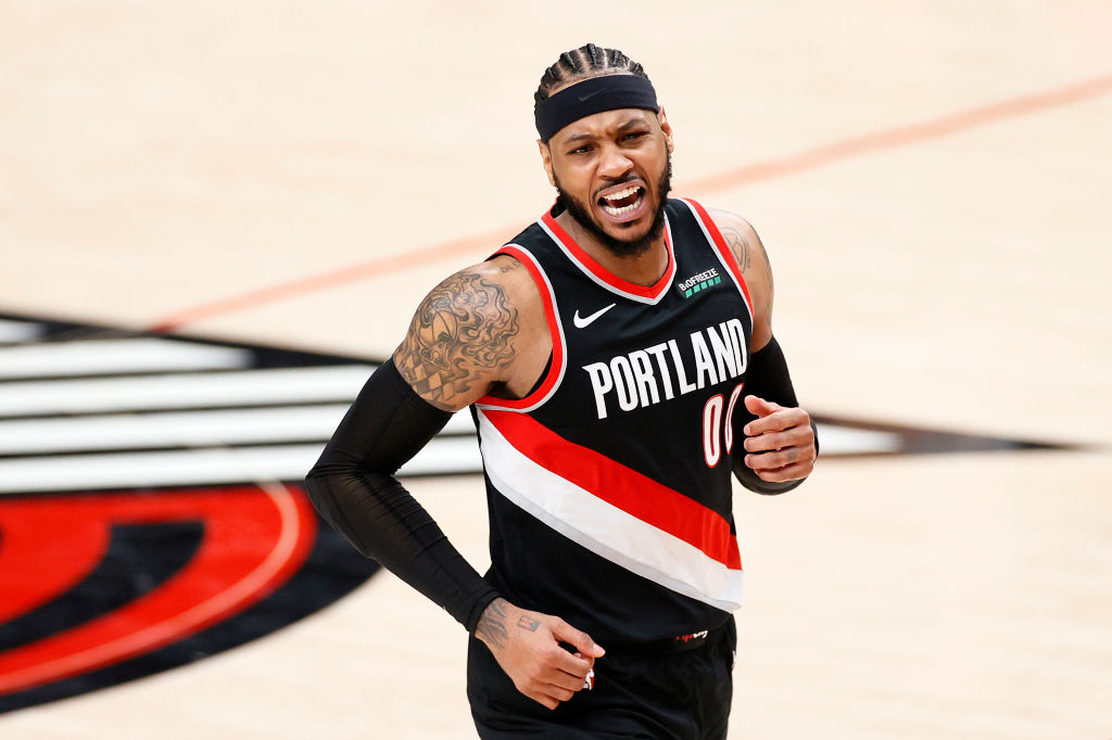 Carmelo Anthony Officially Joins the Portland Trail Blazers - The New York  Times