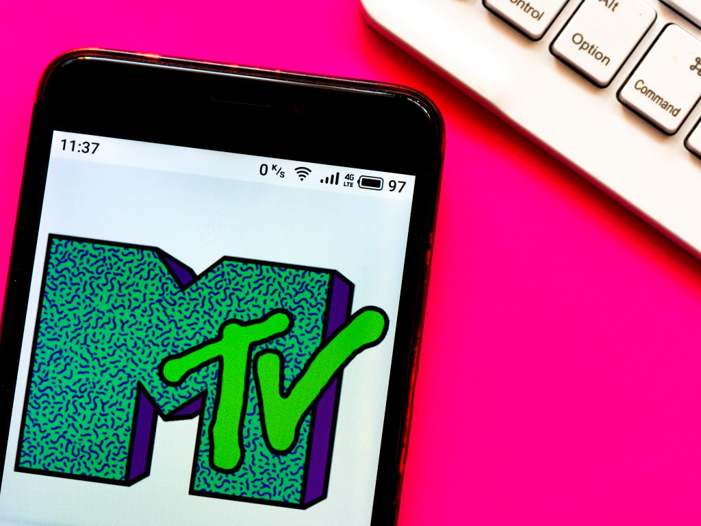 In this photo illustration a MTV (originally an initialism...