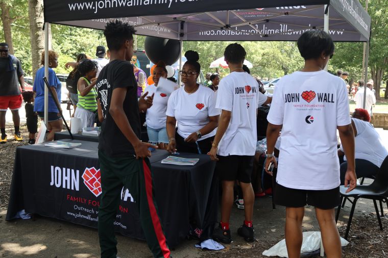 John Wall Family Foundation Court Dedication