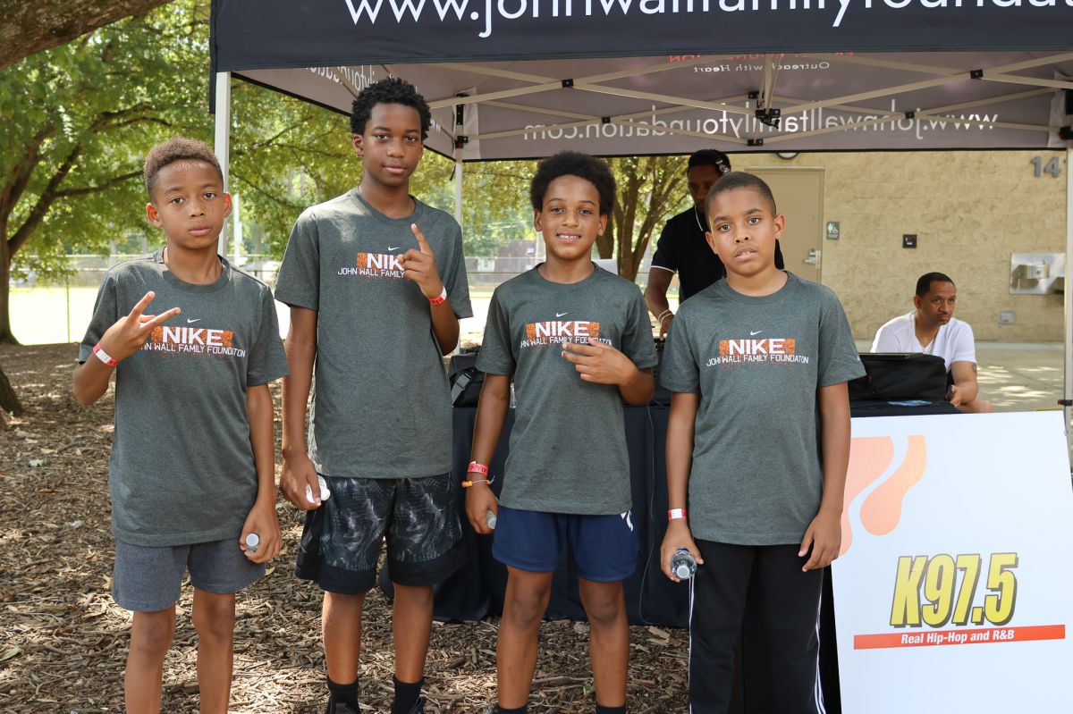 John Wall Family Foundation Court Dedication