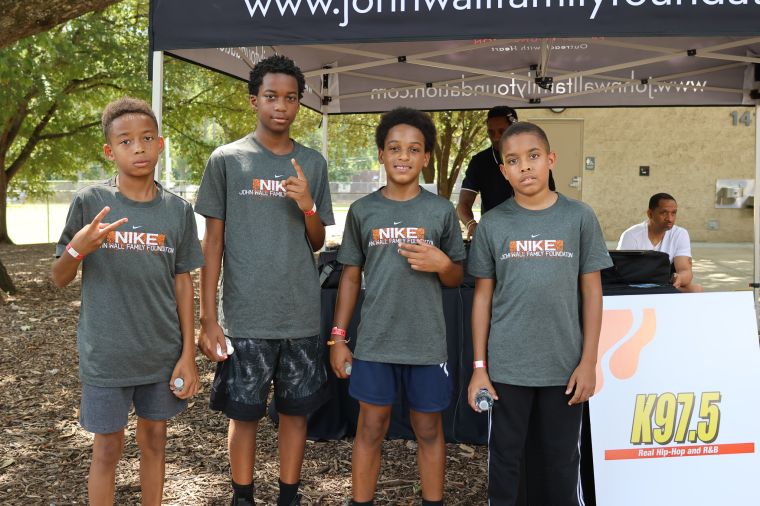 John Wall Family Foundation Court Dedication