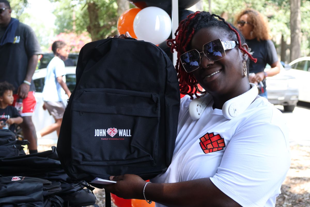 John Wall Family Foundation Court Dedication