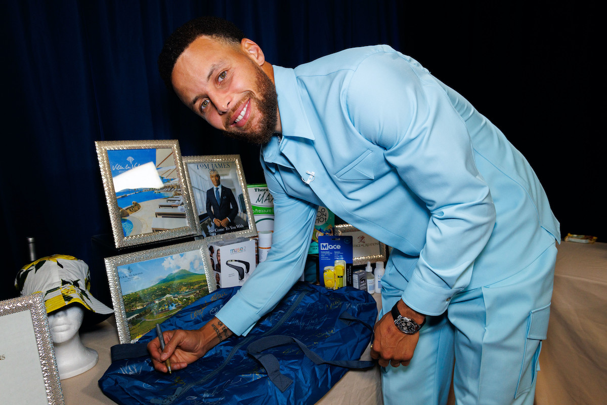 Steph Curry Backstage Creations ESPYS gifting suite