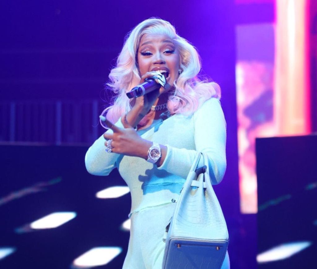 Cardi B Performs at Birthday Bash ATL 2023
