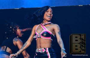 Glorilla Performs at Birthday Bash ATL 2023