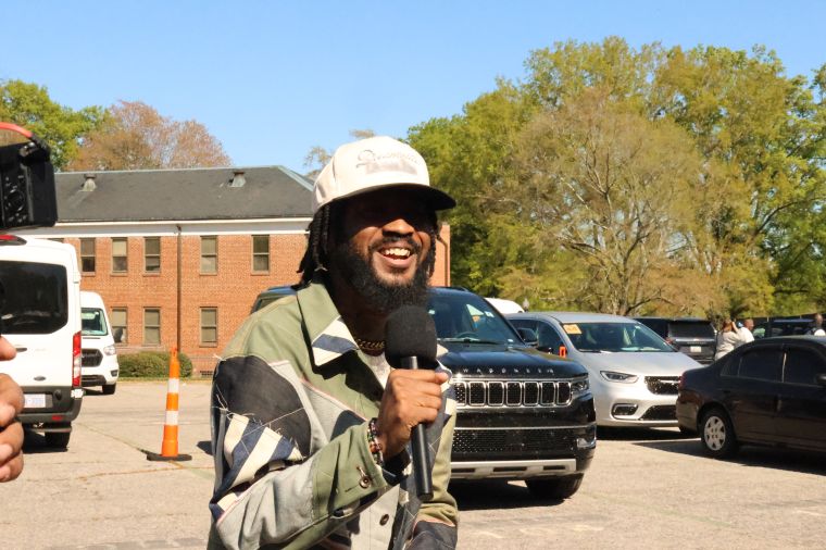 Lute @ Dreamville Fest's Radio Row