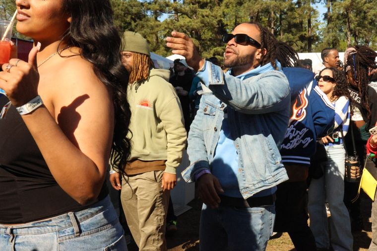 Fan at Dreamville Fest 2024