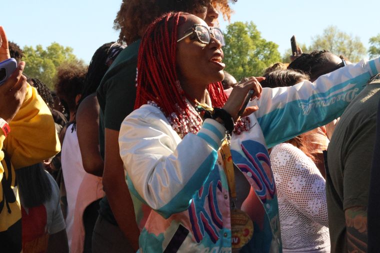 Fan at Dreamville Fest 2024