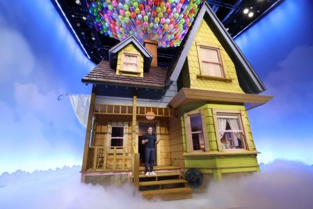 Carl's Floating House from Disney/Pixar's "Up"