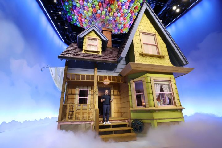 Carl's Floating House from Disney/Pixar's "Up"