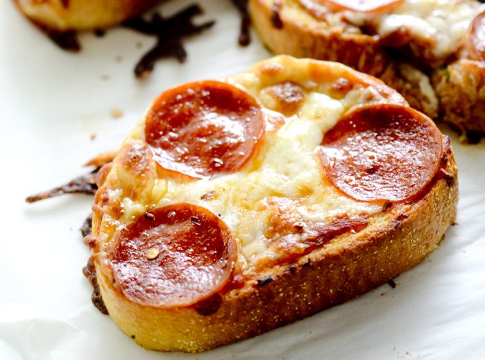 Texas Toast Garlic Bread Pizza
