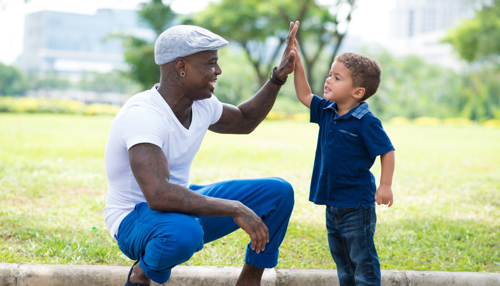 Father & Son Hi-5