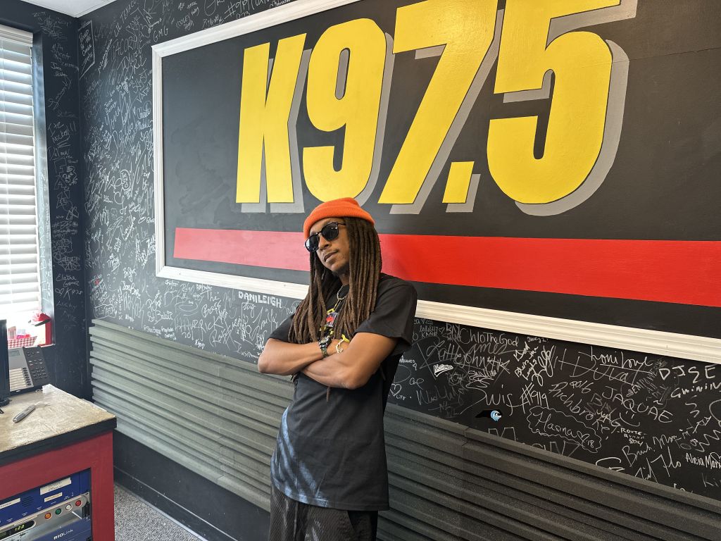 Brassious Monk K97.5 Studio Photos