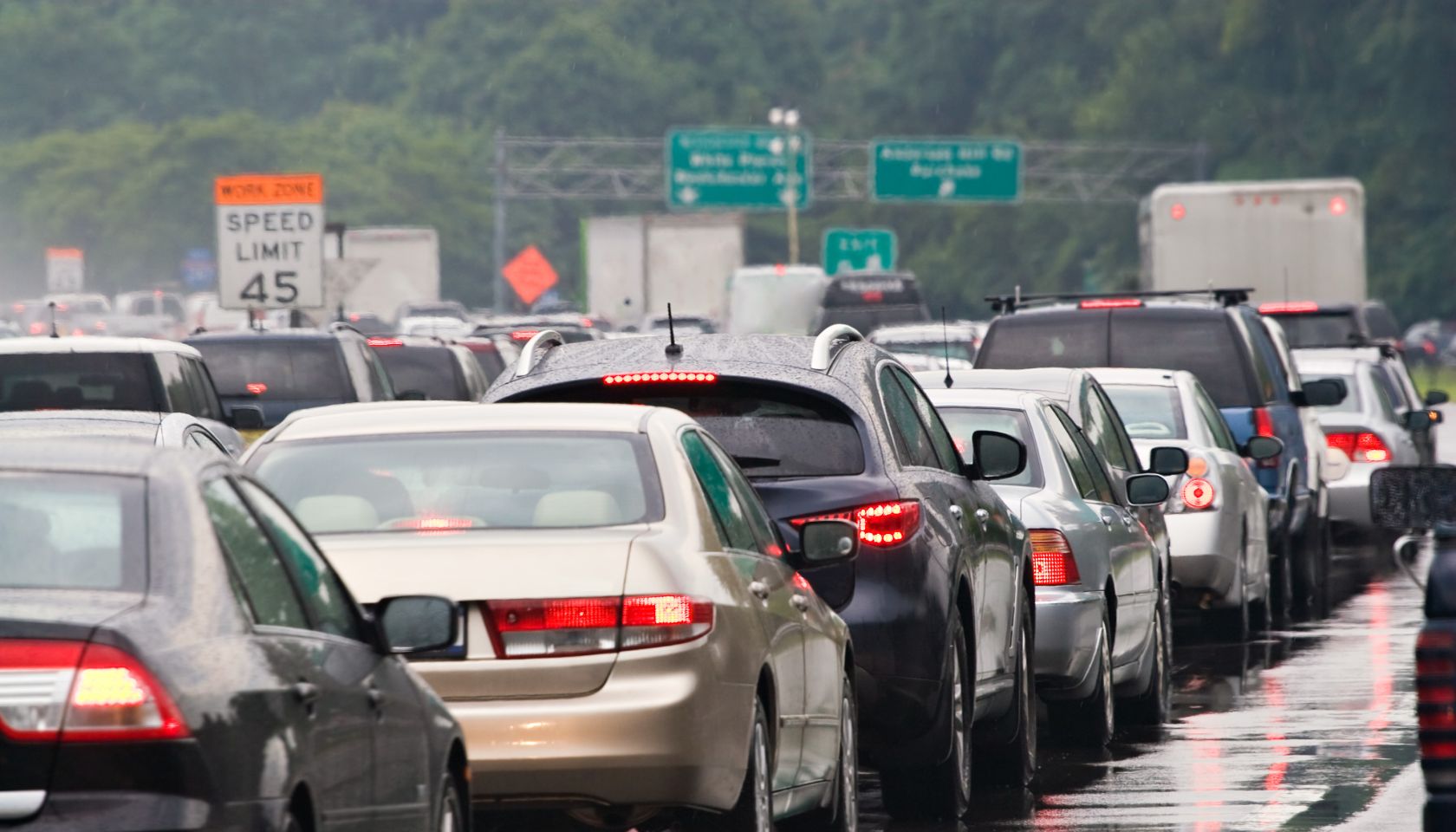 Traffic On Highway