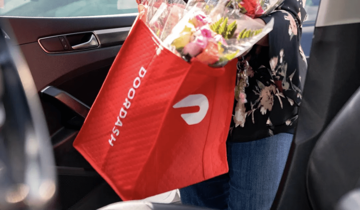 Doordash Mothers Day flower promo