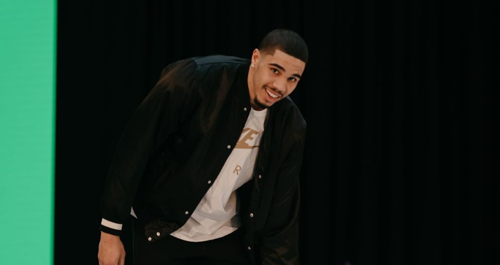 Jayson Tatum and Deuce Rookie USA Fashion Show