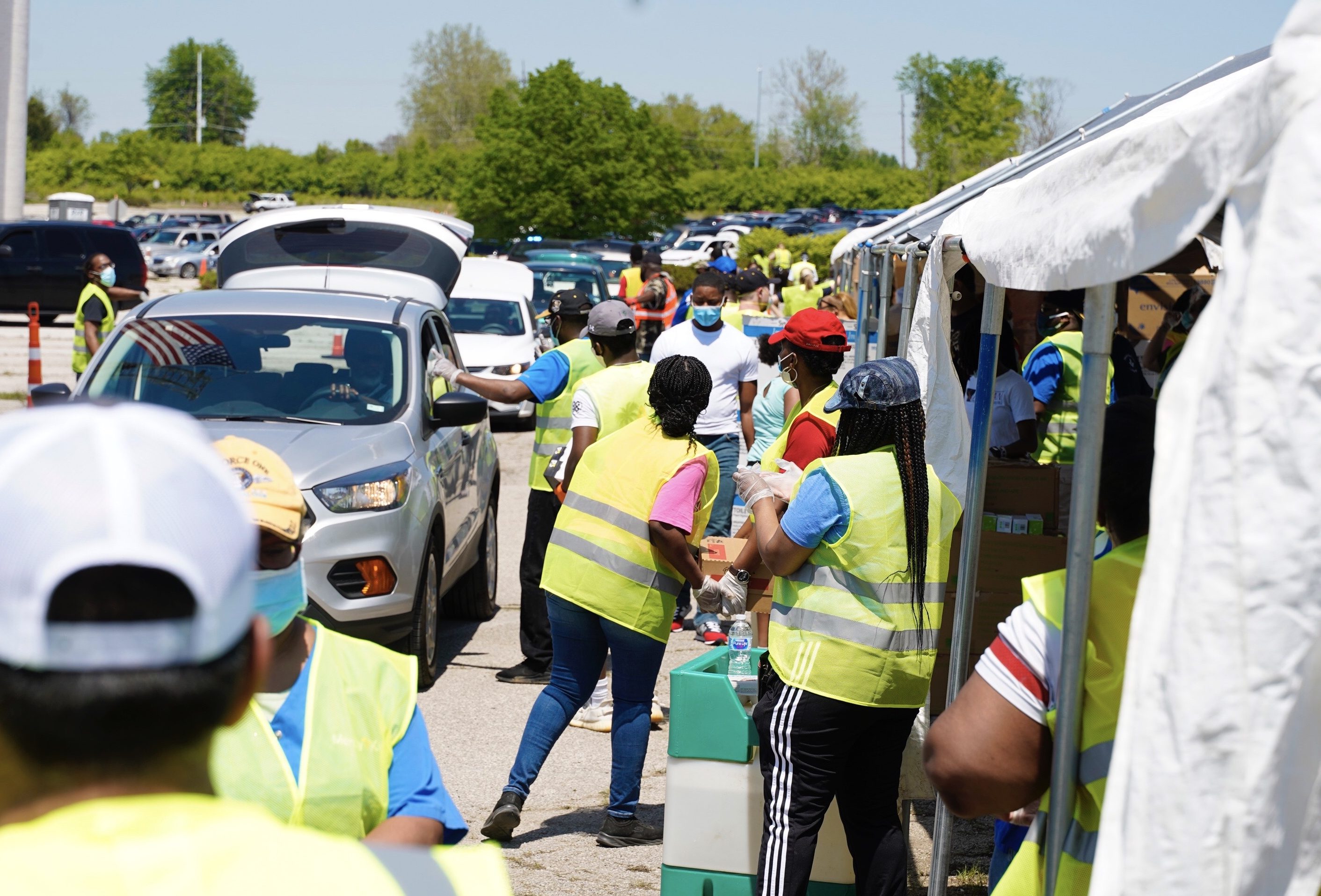 Urban League Food Drive