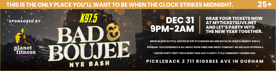 Bad & Boujee NYE Party Banner Pickleback 2