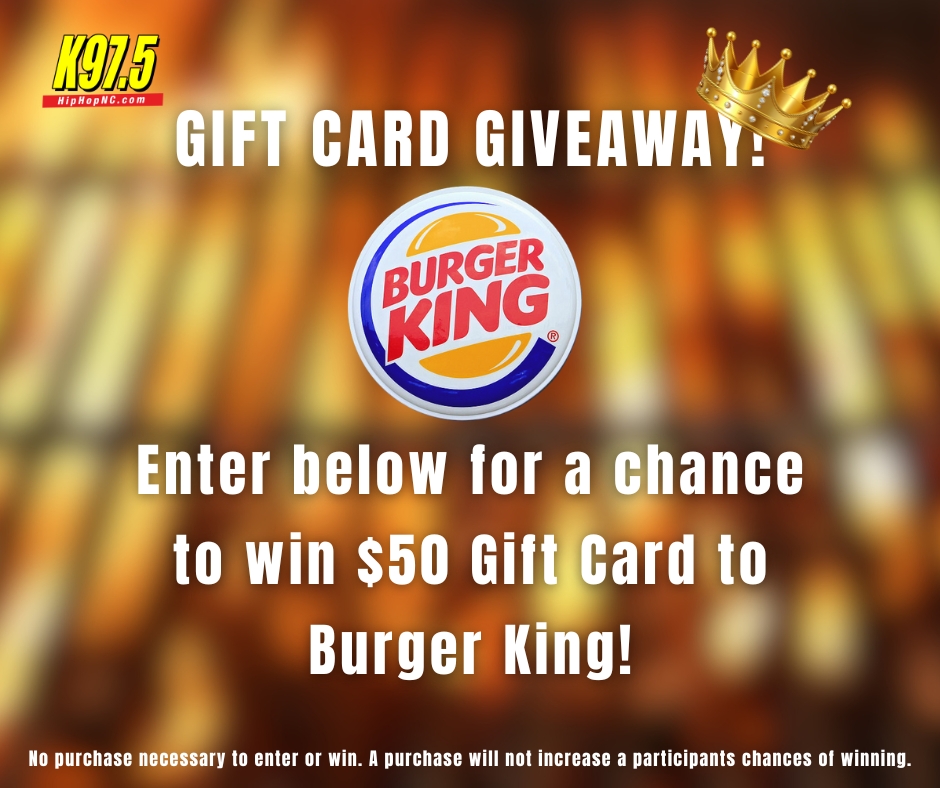 Burger King Gift Card Giveaway