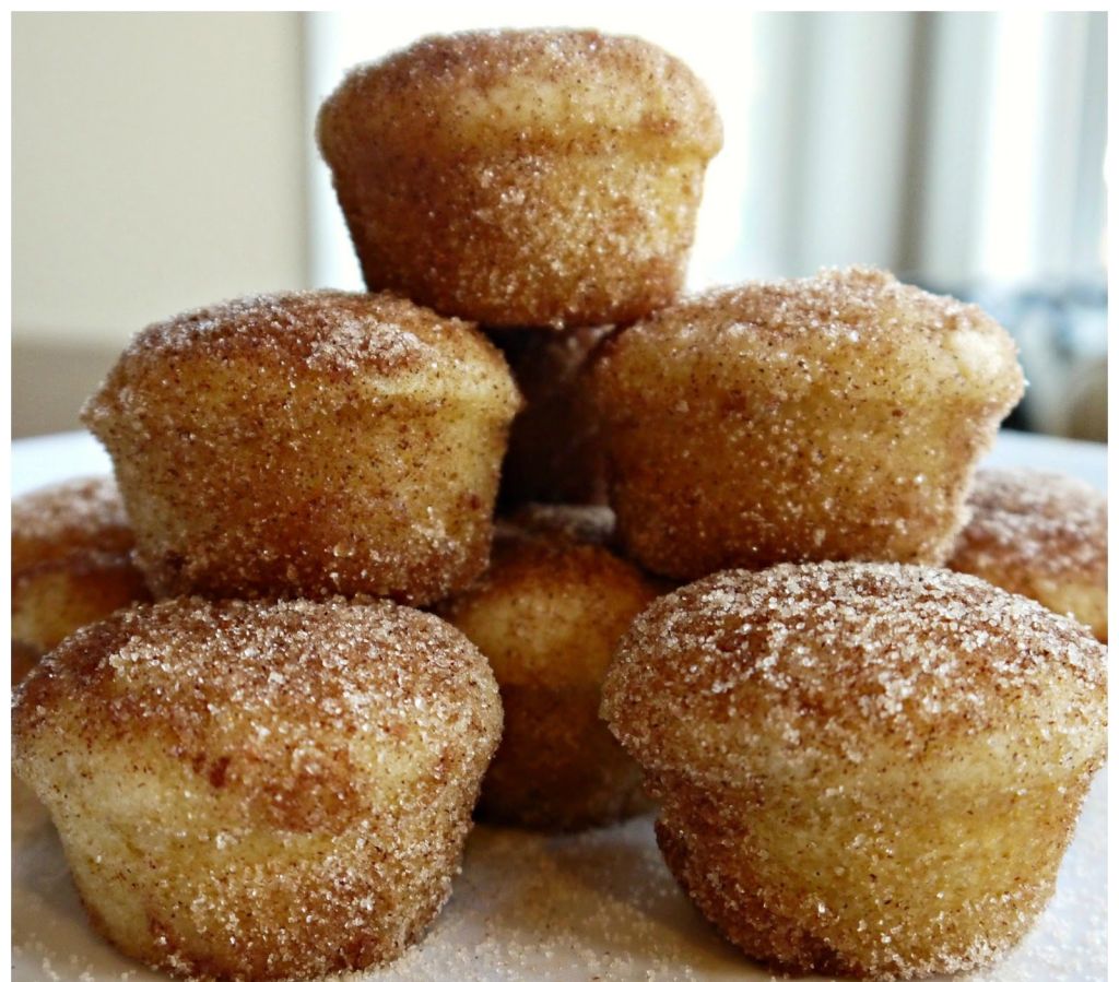 Snickerdoodle Donut Muffins Recipe